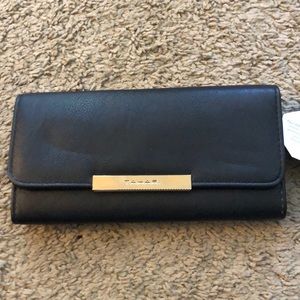 Black Tahari RFID blocking wallet